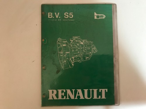 Manuel réparation s5 - réparation, bv.s5