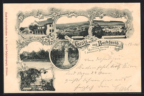 Carte postale buchfart - postale,