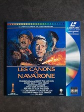 LASERDISC DOUBLE - LES CANONS DE NAVARONE - GREGORY PECK - ANTHONY QUINN VF + VO