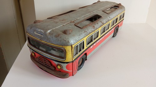 Bus tole france jouet - en,