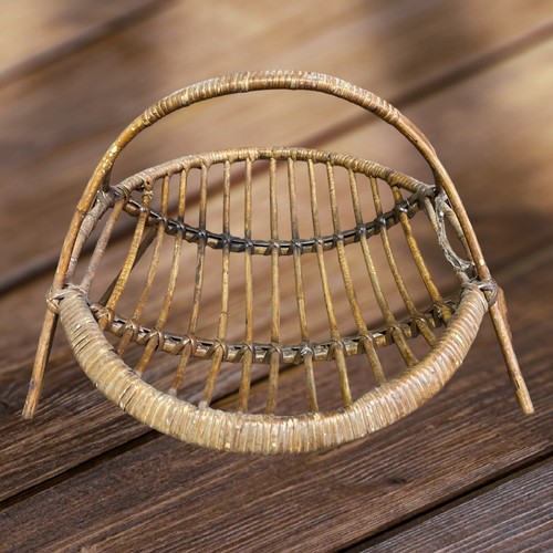 Ancien panier rotin - panier, en