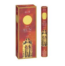 Bâtons d'encens Ourlet THE SUN parfum roulé naturel Masala Agarbatti 120 bâto...
