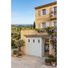 Porte garage coulissante - porte,