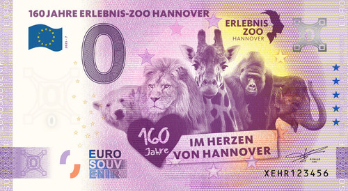 Billet souvenir allemagne 160j - billet,