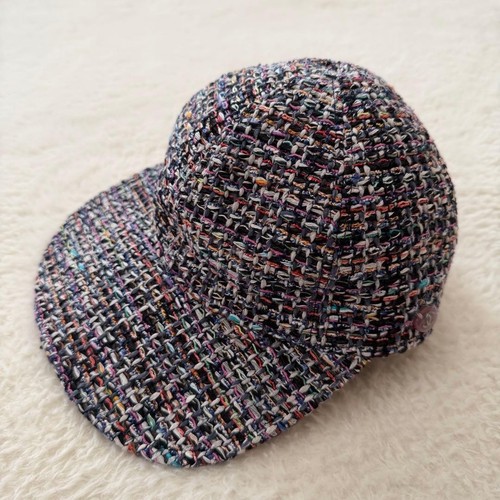 Casquette tweed chanel - casquette, en