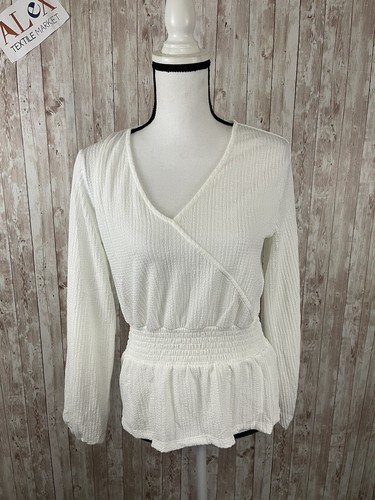 Kiabi blouse womens 2xs white - blouse,