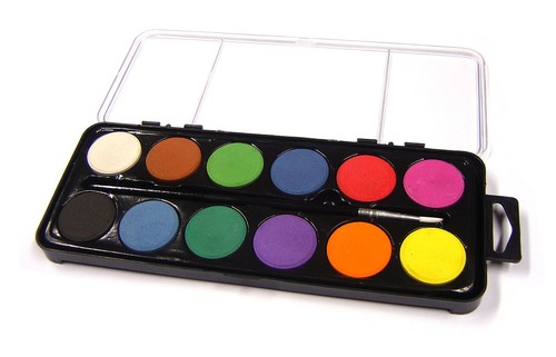 Disque aquarelle peinture - disque,
