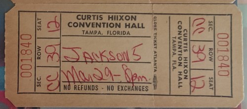 Ticket concert jackson - concert, 5