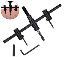 Scie cloche circulaire ajustable réglable découpeur circulaire diam. 30 à 120 mm