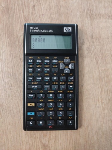 Hewlett packard 35s rpn - hewlett, hp-35s