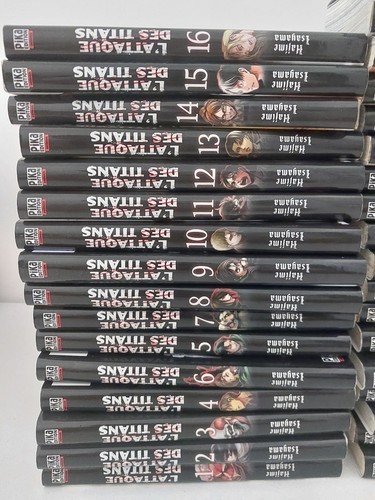 Collection manga attaque des - collection,