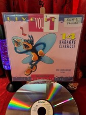 Laserdisc Karaoke Live It Up