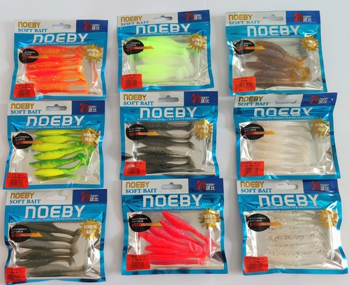 Leurre souple noeby 7cm avec - noeby,