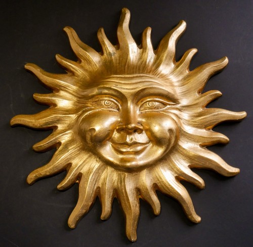 Soleil céramique art venise - céramique,