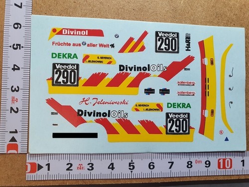 Decals bmw e30 290 - 1/43, m3