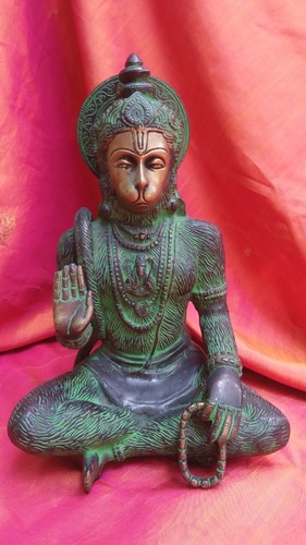 Statue hanuman ancien - statue, dieu