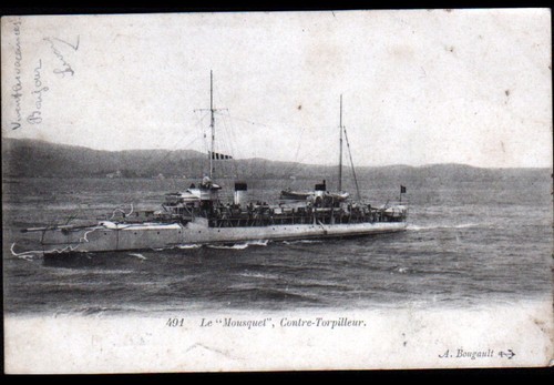 Bateau guerre mousquet - de, "le