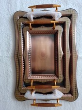 3 plateaux de service en