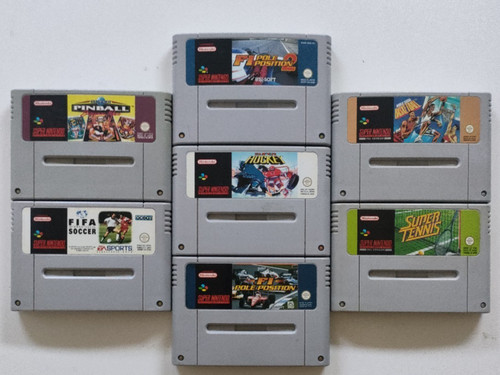Lot jeux super nintendo - 7, snes