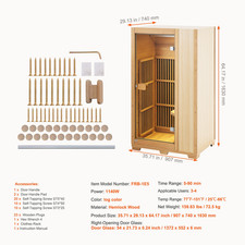 Cabine Infrarouge Sauna Infrarouge Cabine Chauffante Cabine De Sauna Sauna 1 ...