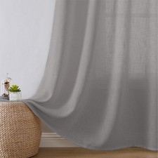 Rideau Lin Naturel Voilage