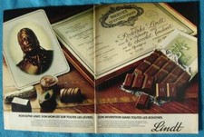 Publicité Papier - Chocolats
