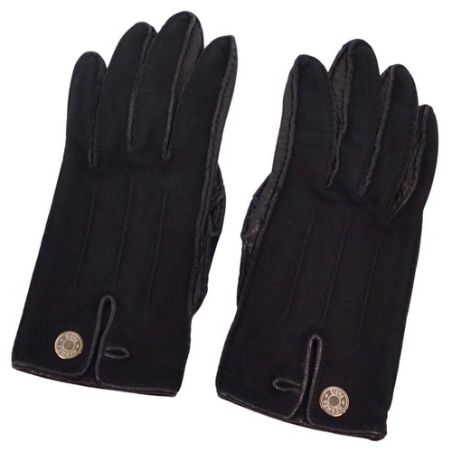 Auth hermes gants cuir daim - auth,