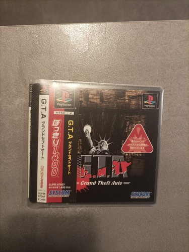 Gta ps1 made japon - ps1, in