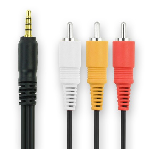 Câble audio vidéo pour - câble, canon