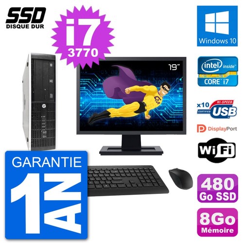 8300 elite sff ecran - ecran, 19"
