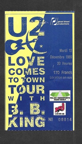 Rare ticket billet concert - rare,