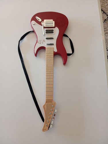 Guitare jouet rouge - guitare, pour