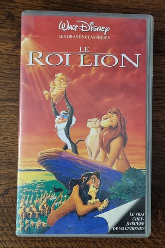 Vhs roi lion - le,