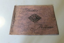 ancien catalogue  MEUBLE MODERNE  C R  Sièges et Meubles d'Art - art déco