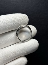 Bague Argent Avec Pierrre Noir Et Zircon 