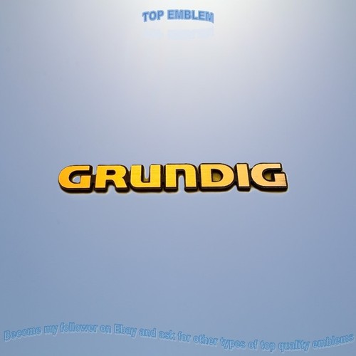 Grundig emblème brusched - grundig,