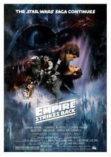 Poster Star wars A New Hope Empire Strikes Back Return Jedi Film Cinema