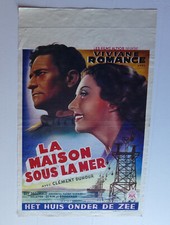 Maison sous la mer Viviane Romance Clément Duhour affiche cinema originale