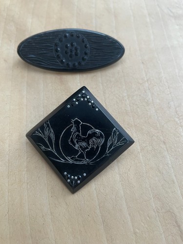Lot anciennes broches en - lot,