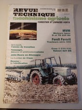 REVUE TECHNIQUE TRACTEUR FENDT
