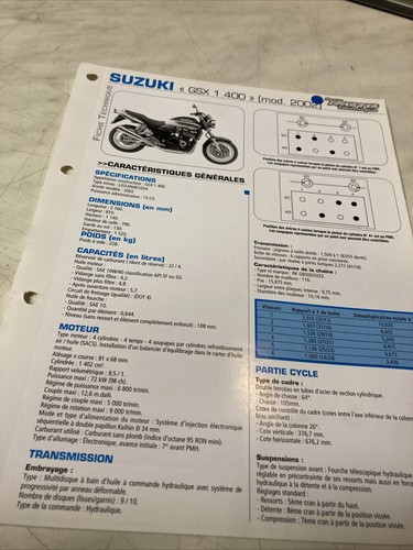 Suzuki gsx1400 2002 gsx 1400 - suzuki,