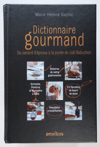 Dictionnaire gourmand - ,