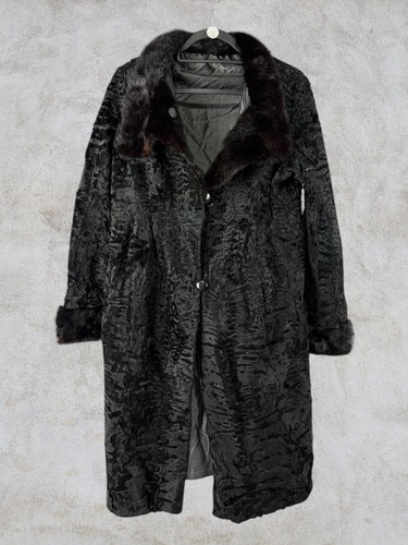 Manteau vraie fourrure fur - vraie,