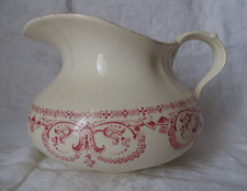 ART DECO  BROC TOILETTE TERRE DE FER " AU PLANTEUR DE CAÏFFA "  MODELE GUIRLANDE