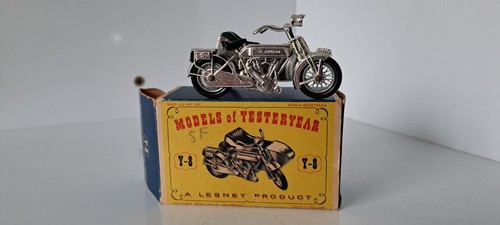 Lesney matchbox side car - y8,