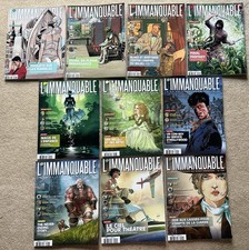 Revue L'IMMANQUABLE (magazine mensuel) - Lot 10 numéros (91 au 100, voir liste)
