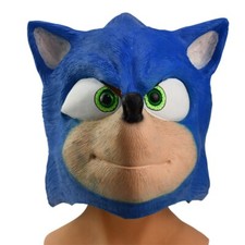 Masque Sonic Latex Cosplay