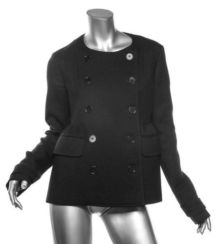 Rochas black wool double - rochas,