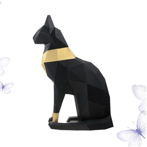 Chat égyptien modèle de - 3d,
