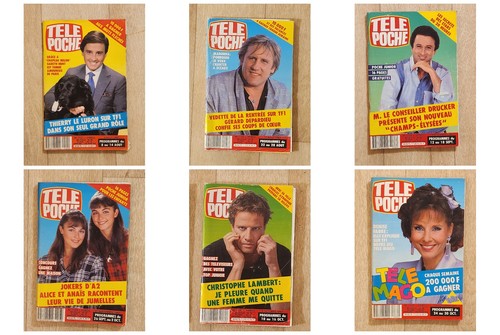 Lot télé poche 1987 - poche,